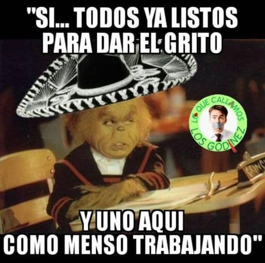 Ya merito, hoy se trabaja medio día.