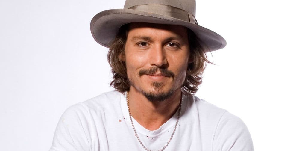 6. Johnny Deep: El actor asegura ser tímido y paranoico y en varias entrevistas ha dicho que busca evitar la fama.