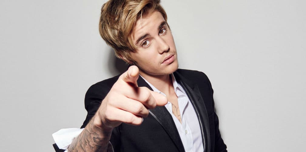 8. Justin Bieber: Tiene mala fama con el público porque no para de protagonizar escándalos.