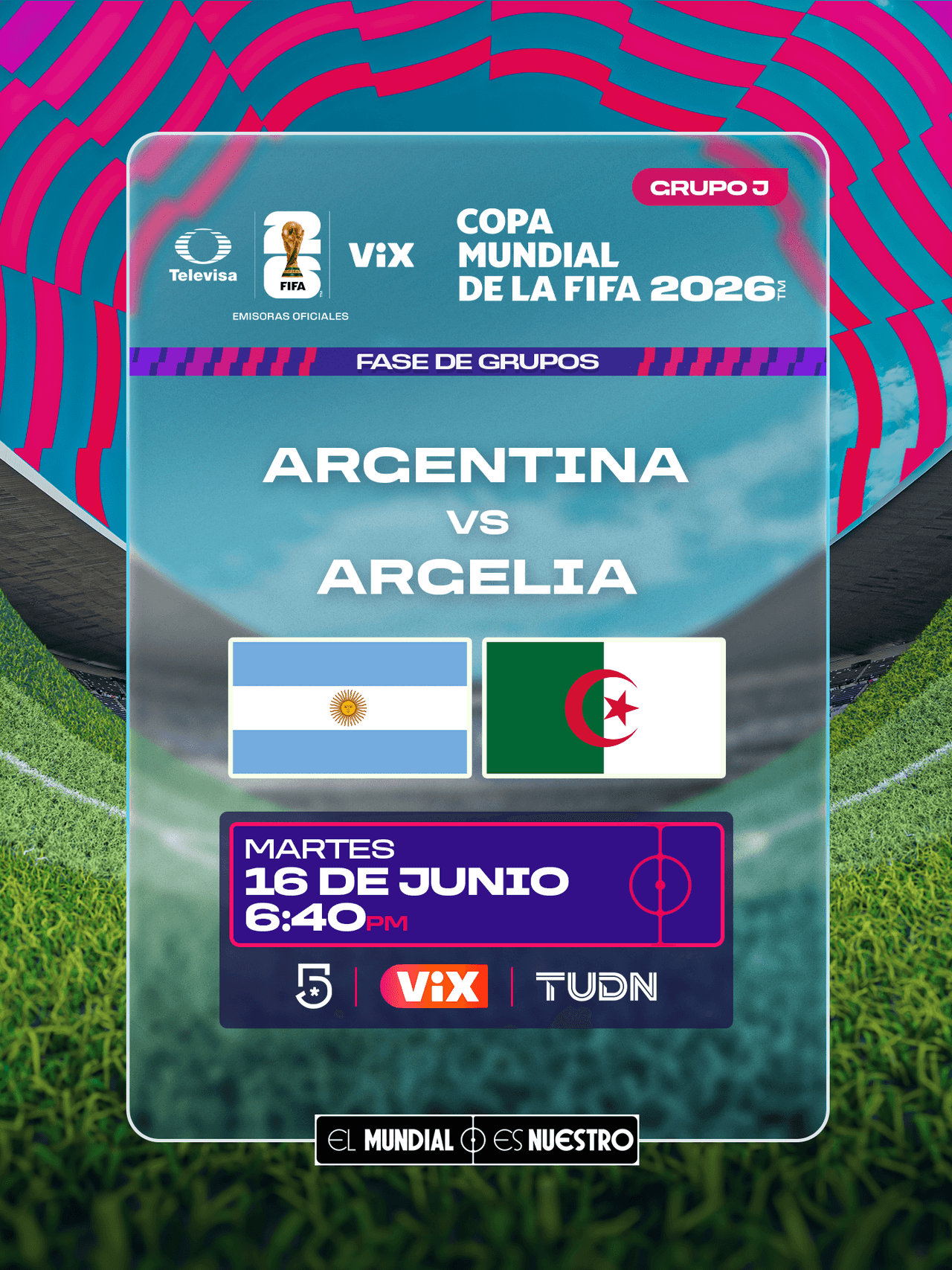 Argentina vs. Argelia