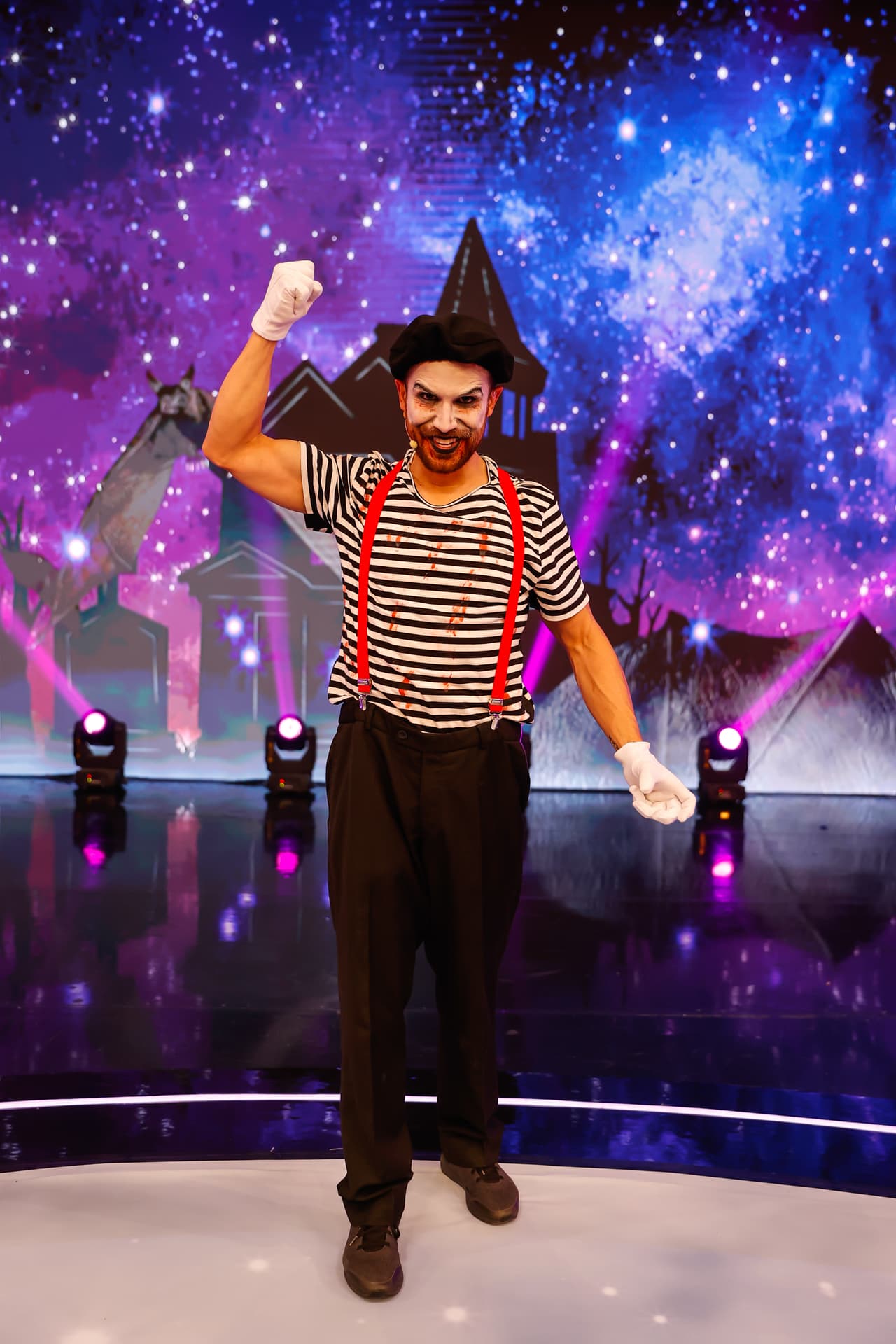 El Guana fue un mimo de ultratumba.