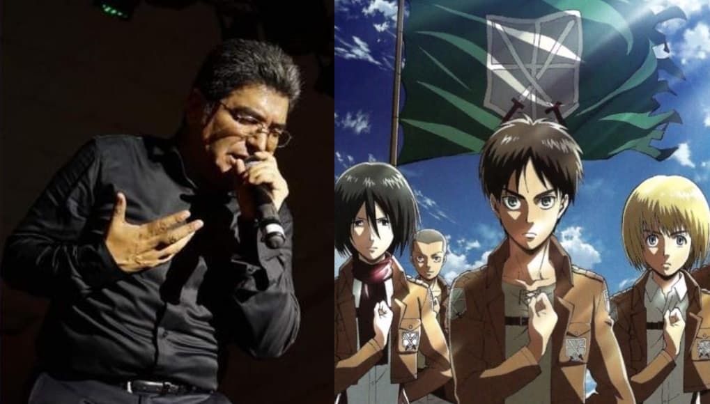 ¡Sasageyo!: Estrenan en YouTube cover de Attack on Titan de Ricardo Silva