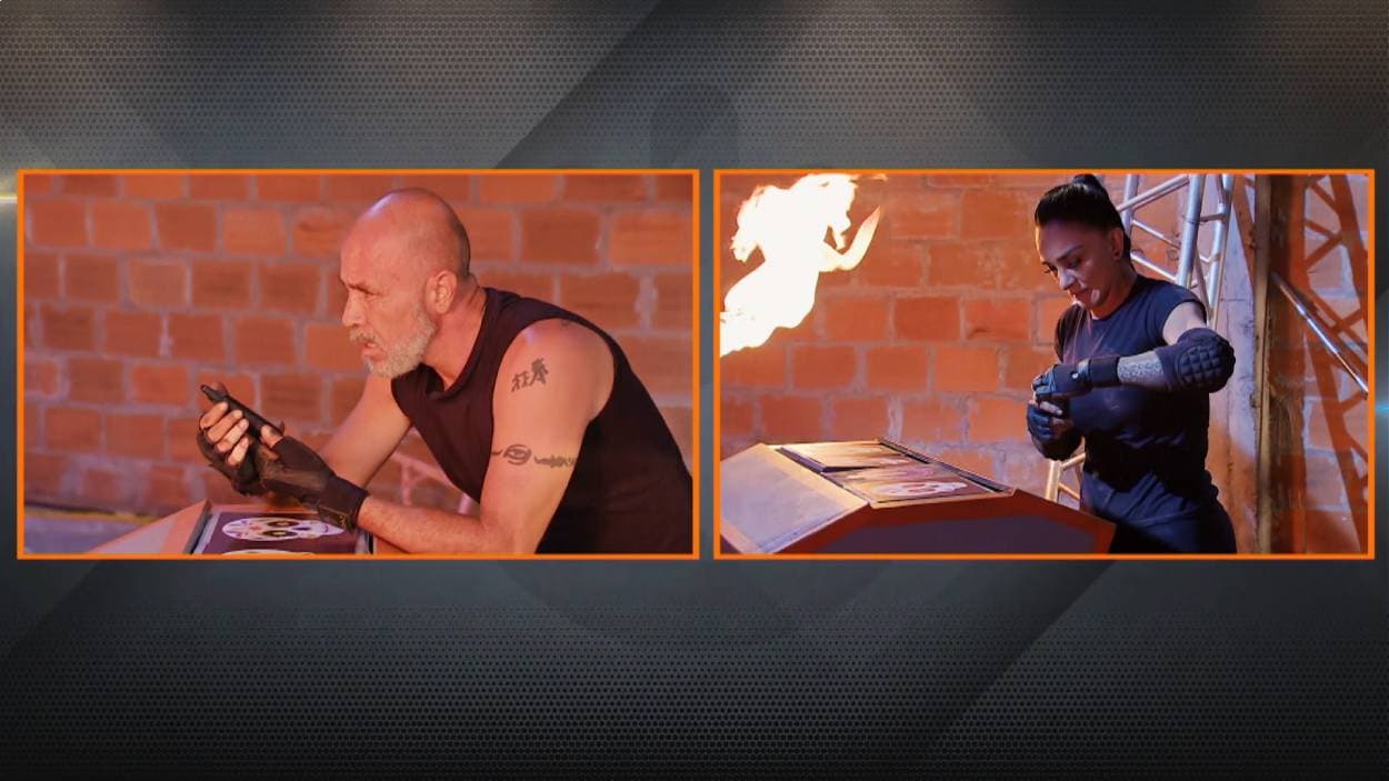 Radamés y Wanders en la prueba de eliminación de Inseparables 2021