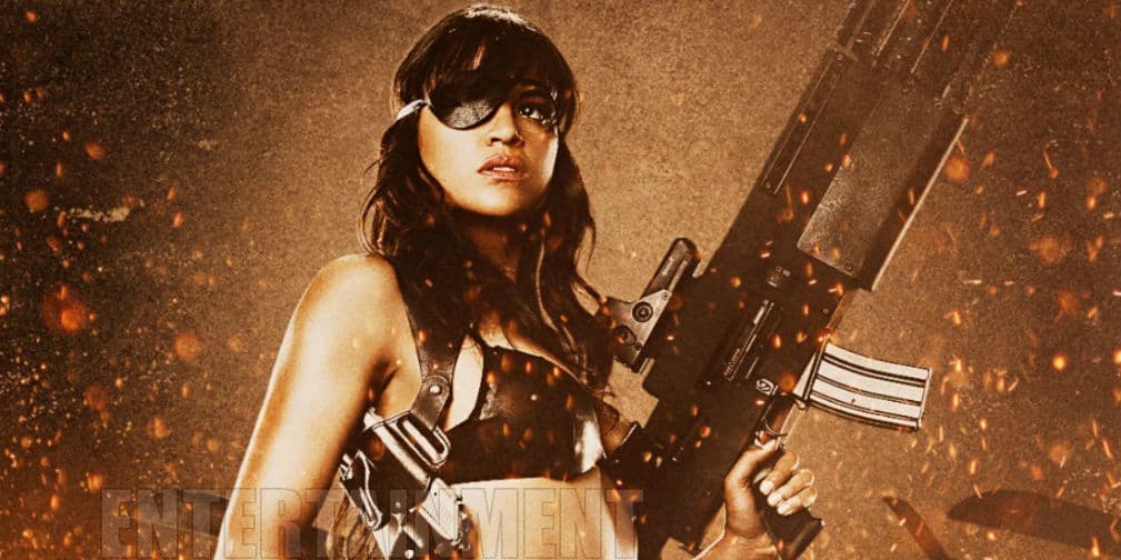 2. Michelle Rodríguez como She: La ruda del salón o la mal geniuda de la chamba, ni se te ocurra meterte con ella.