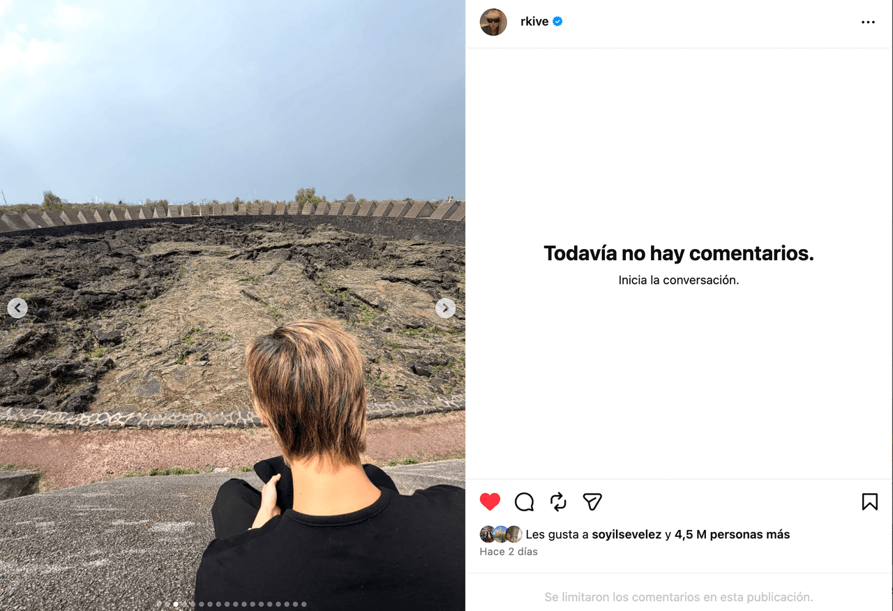 RM, de BTS, visitó el Espacio Escultórico de CU.