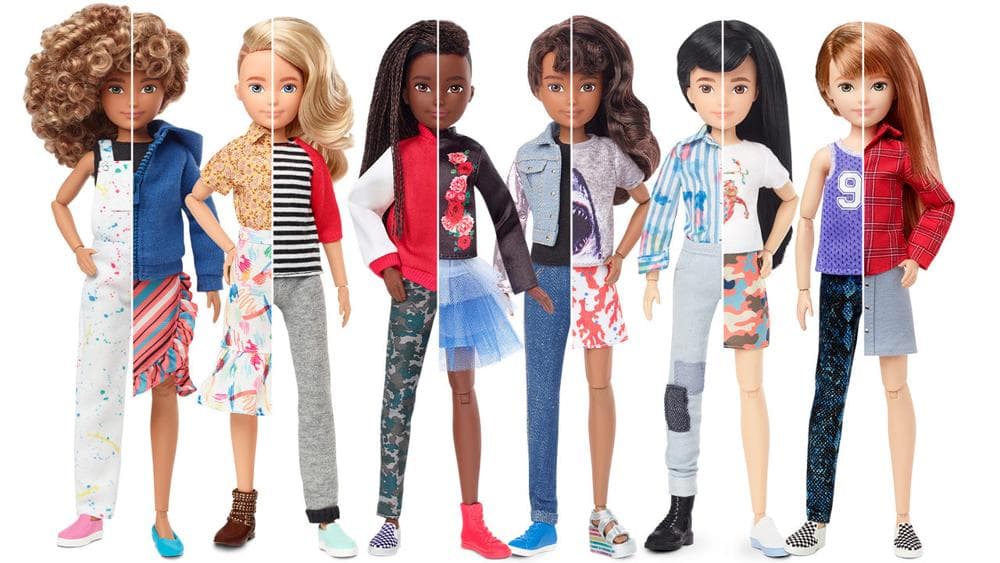 Mattel lanza muñecos "sin género"