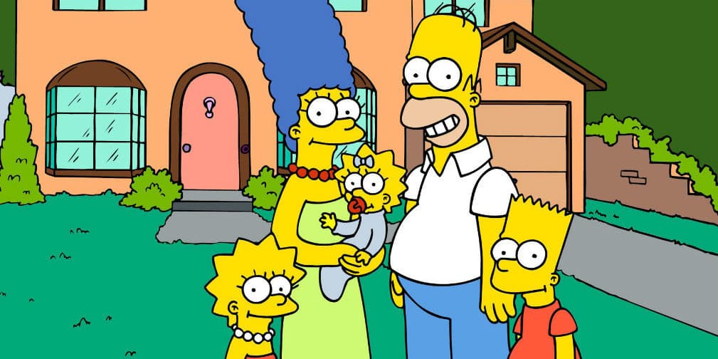10. Los Simpsons (1989, Presente) de Fox.