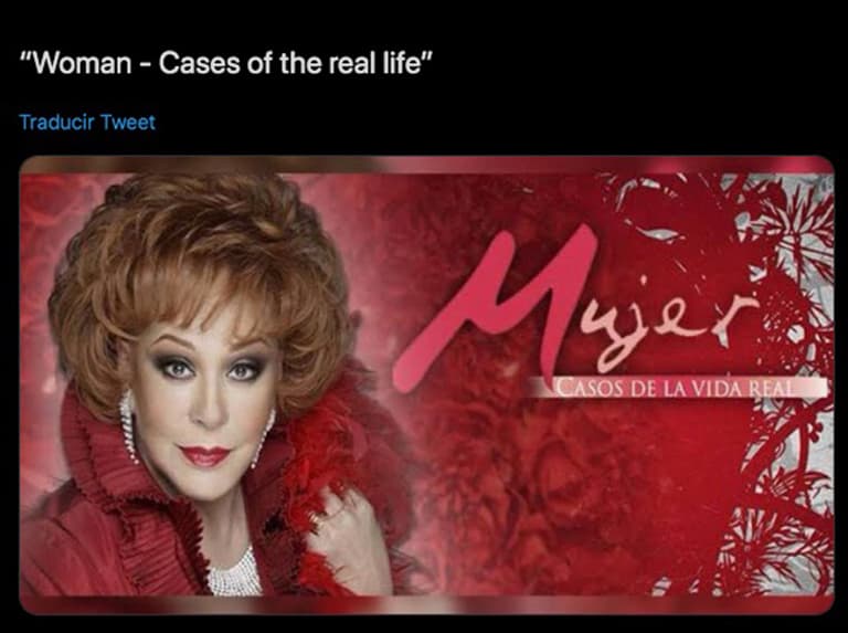 La versión anglosajona de 'Mujer, casos de la vida real' sería 'Woman- Cases of the real life'.