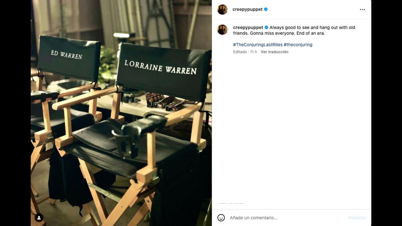 La cuarta y última película de 'El conjuro' ya comenzó a filmarse, así lo confirmó James Wan