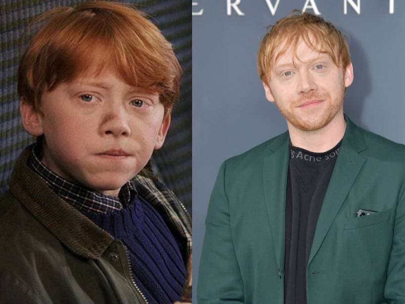 Rupert Grint interpretó a Ron Weasley