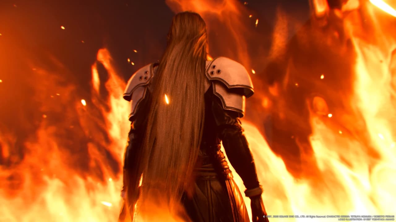 La mítica toma de Sephiroth.