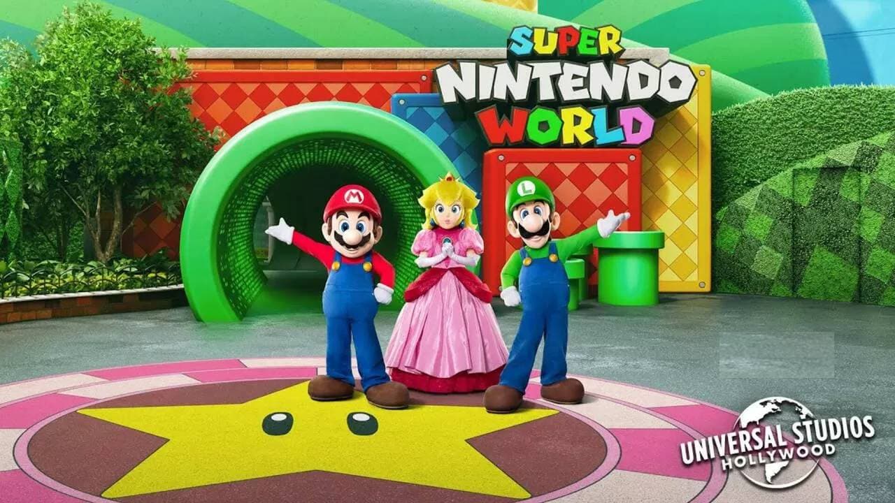 Parque temático de Super Nintendo World abrirá en Estados Unidos