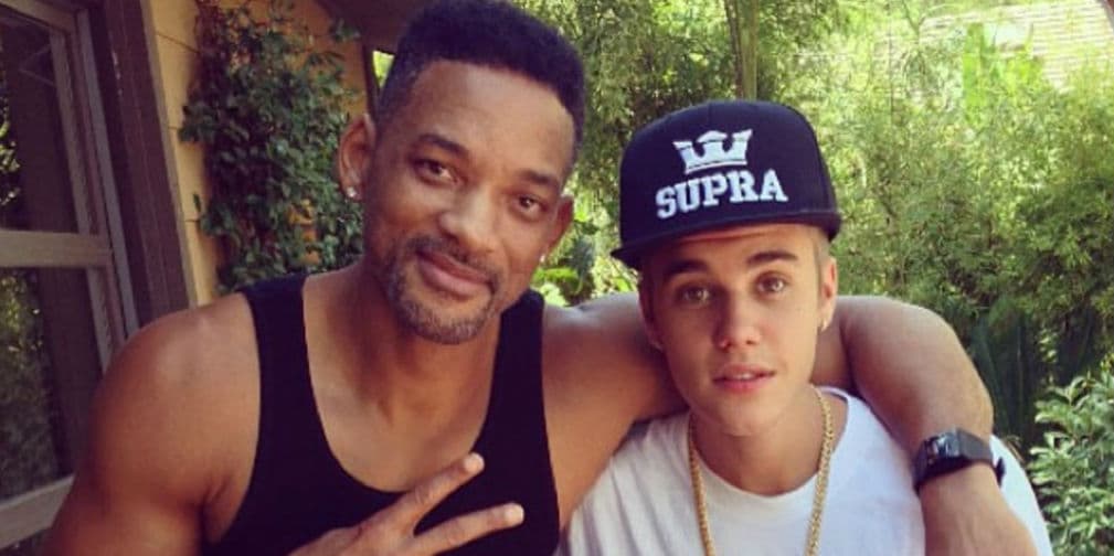 ¡Tiene fans famosos! Chequen esta foto que se tomó con Justin Bieber.
