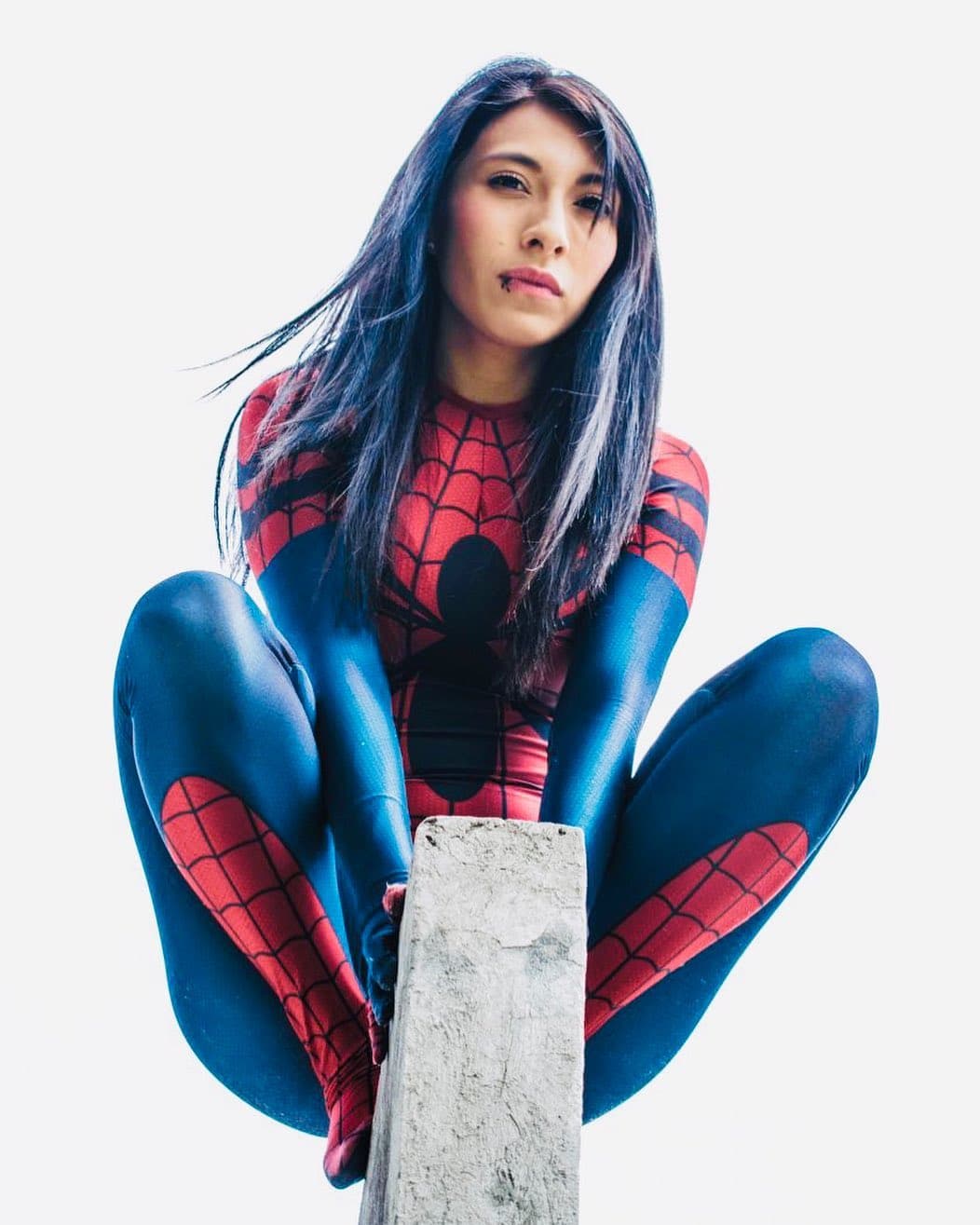 Ya que andamos con las latinas, la mexicana Lore García se tomó esta foto en Ciudad Universitaria.