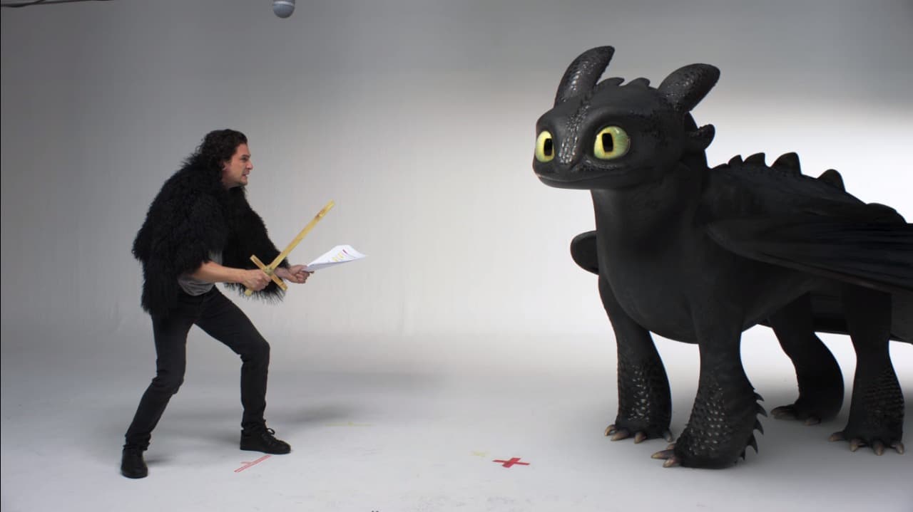 Jon Snow se enfrenta a un dragón Furia Nocturna