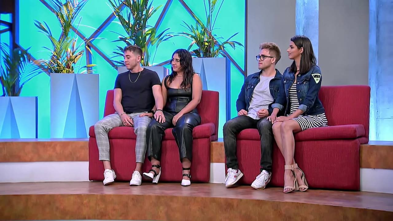 Hussam, Romina, Yurem y Jhoss en la Ceremonia de Eliminación de Inseparables 2021