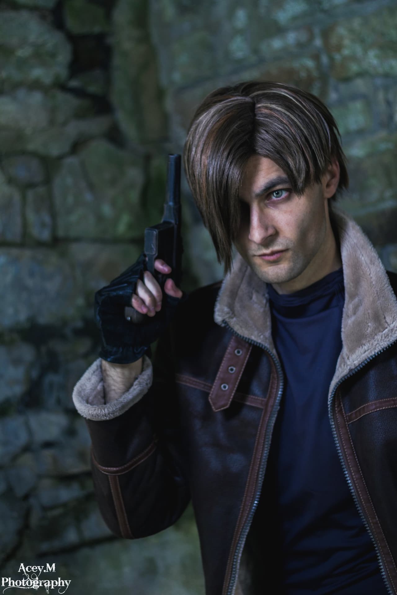 Este cosplayer también nos entregó a Leon, del cuarto título de la saga de videojuegos.