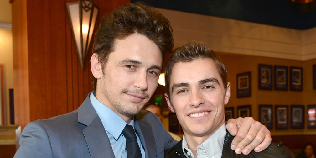 10. Dave y James Franco: Dave tiene una carrera en ascenso, pero James ya está consolidado como protagonista de grandes filmes.