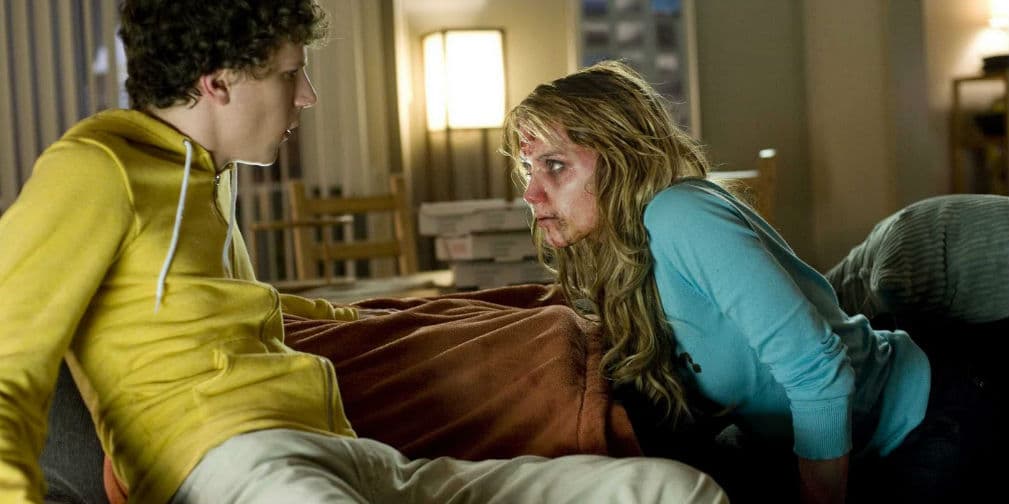 3. Zombie 406 (Zombieland): Amber Heard era la vecina sensual antes de convertirse en cadáver hambriento.
