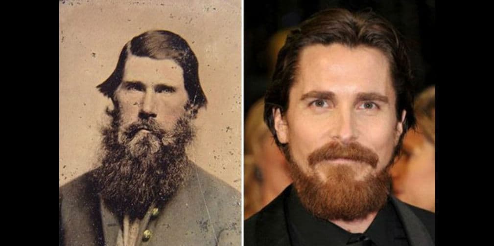 1. Christian Bale: El actor tiene un gran parecido con Rasputín, un místico ruso que murió asesinado en 1916.