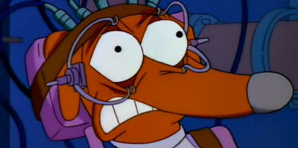 7. AYUDANTE DE SANTA: Un Galgo que vive muchas aventuras con sus dueños e, incluso, fue protagonista en algunos capítulos.