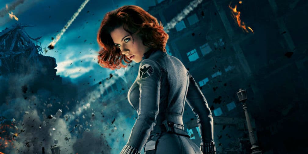 7. Black Widow (Los Vengadores, 2012): Scarlett Johansson es Natasha Romanoff, una espía rusa.