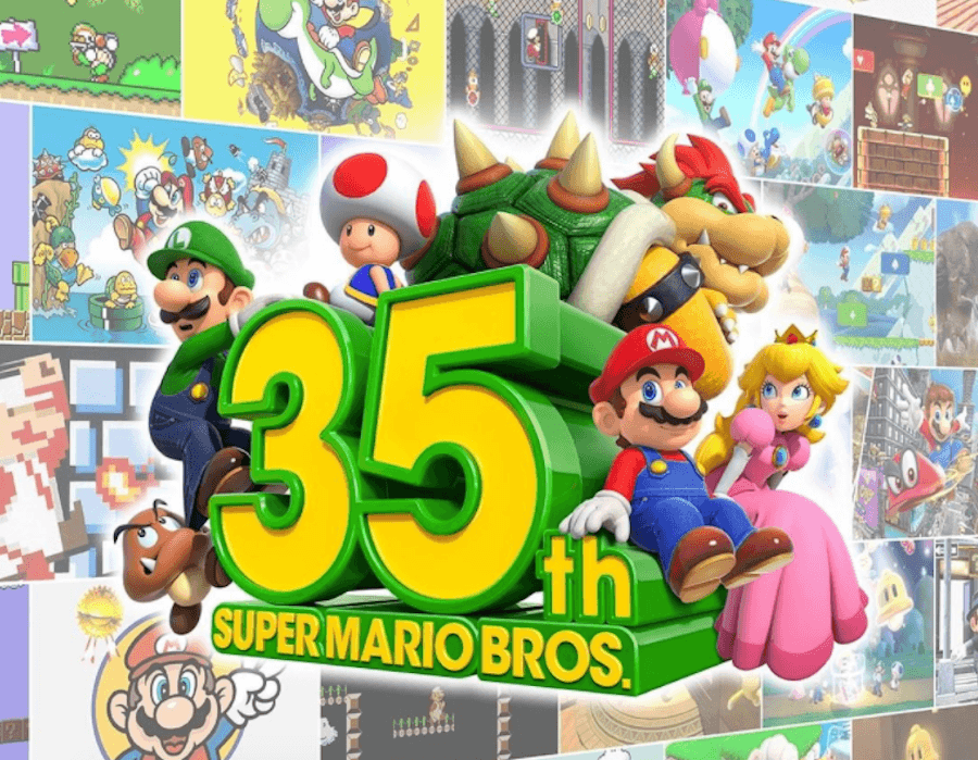 Nintendo tira la casa por la ventana para celebrar el 35 aniversario de Mario Bros.