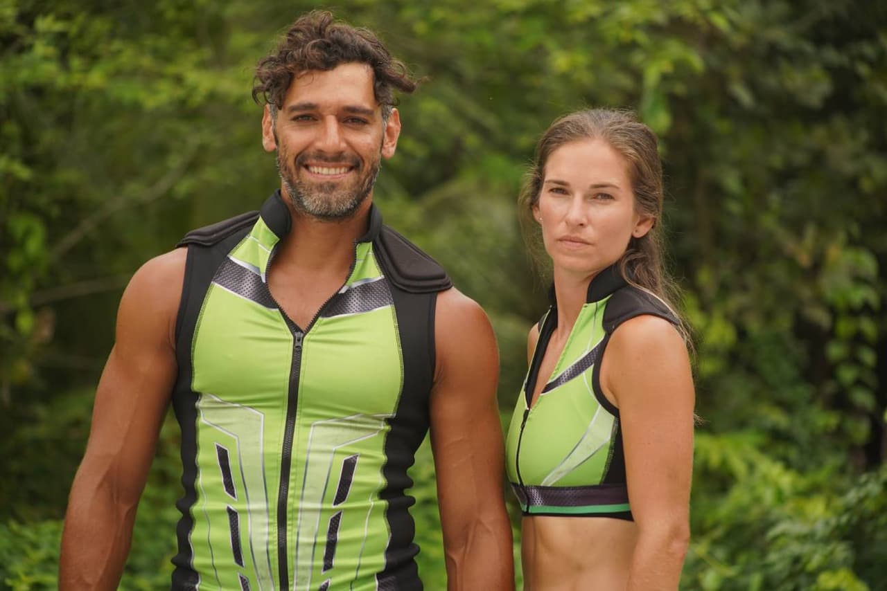 Raúl y Caro son parte del Equipo Verde en Reto 4 Elementos 2022.