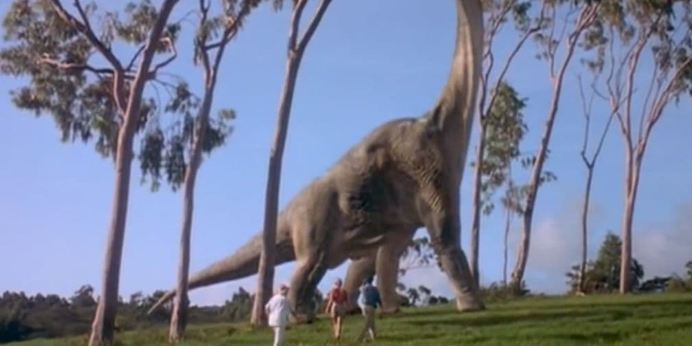 Brachiosaurus (Jurassic Park 1): vivió a finales del período Jurásico, aproximadamente 152 y 145 millones de años.