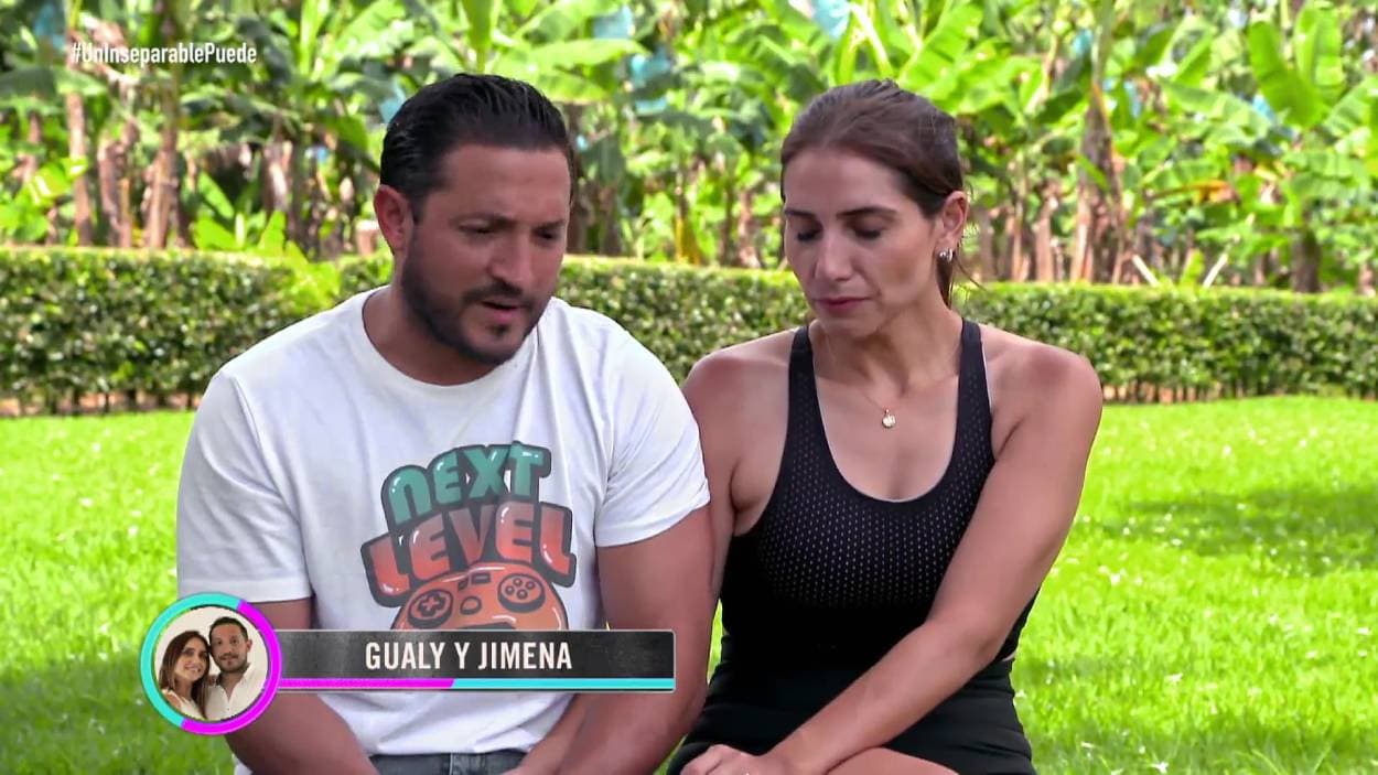 Gualy y Jimena en Inseparables, amor al límite