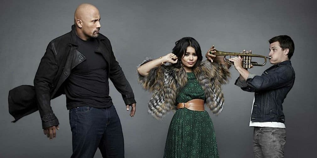 En Viaje 2: La Isla Misteriosa comparte créditos con Dwayne Johnson y Vanessa Hudgens.