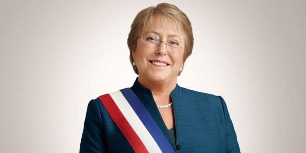 3. Michelle Bachelet: Médico y política, actual presidenta de la República de Chile desde el 11 de marzo de 2014.