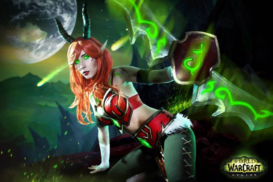 Illisia Windrunner, cosplayer española, ha entregado grandes atuendos. Su especialidad, se nota, son los juegos de Blizzard. Y luce hermosa, sin duda.