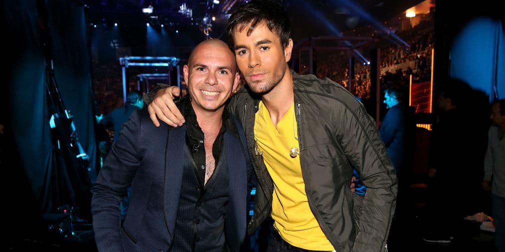 Con Pitbull, además de haber compartido grandes éxitos, también los une una amistad de años.