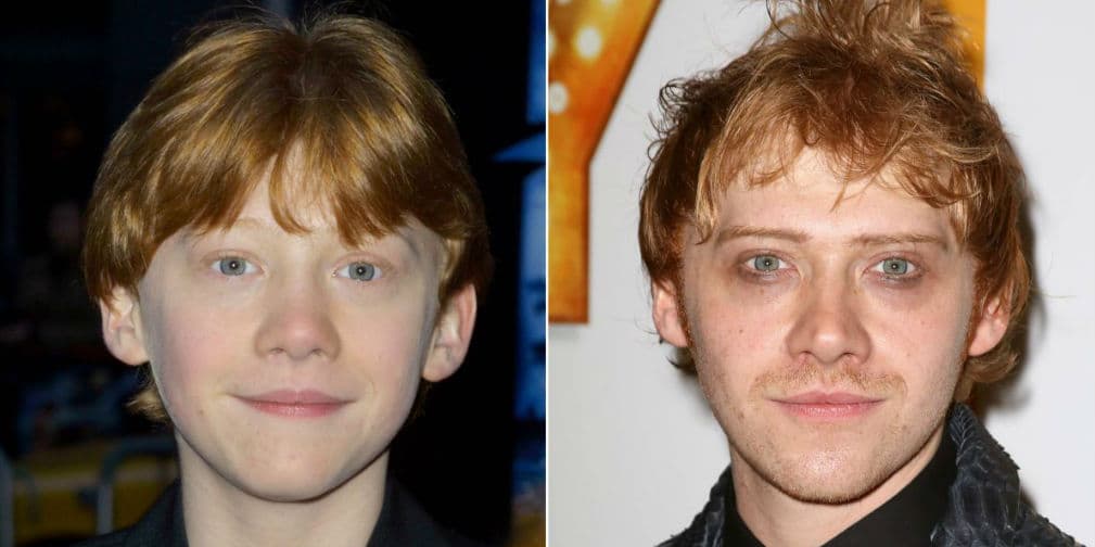 6. Rupert Grint (24 de agosto de 1988) - El famoso Ron Weasley de Harry Potter perdió un poco su carisma infantil, pero el pelirrojo sigue con personajes cómicos.