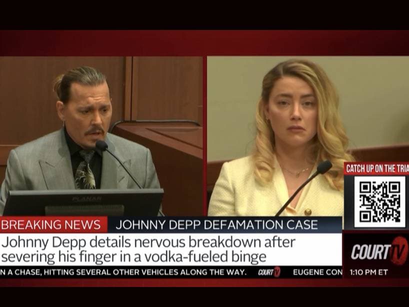 Johnny Depp reveló detalles de su matrimonio con Amber Heard.