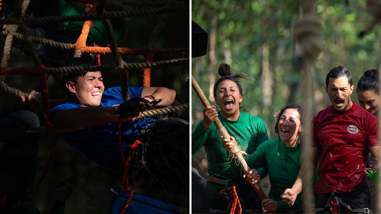 Perfecto, Baby y Pablo ganaron su primera prueba con las Amazonas en El Conquistador