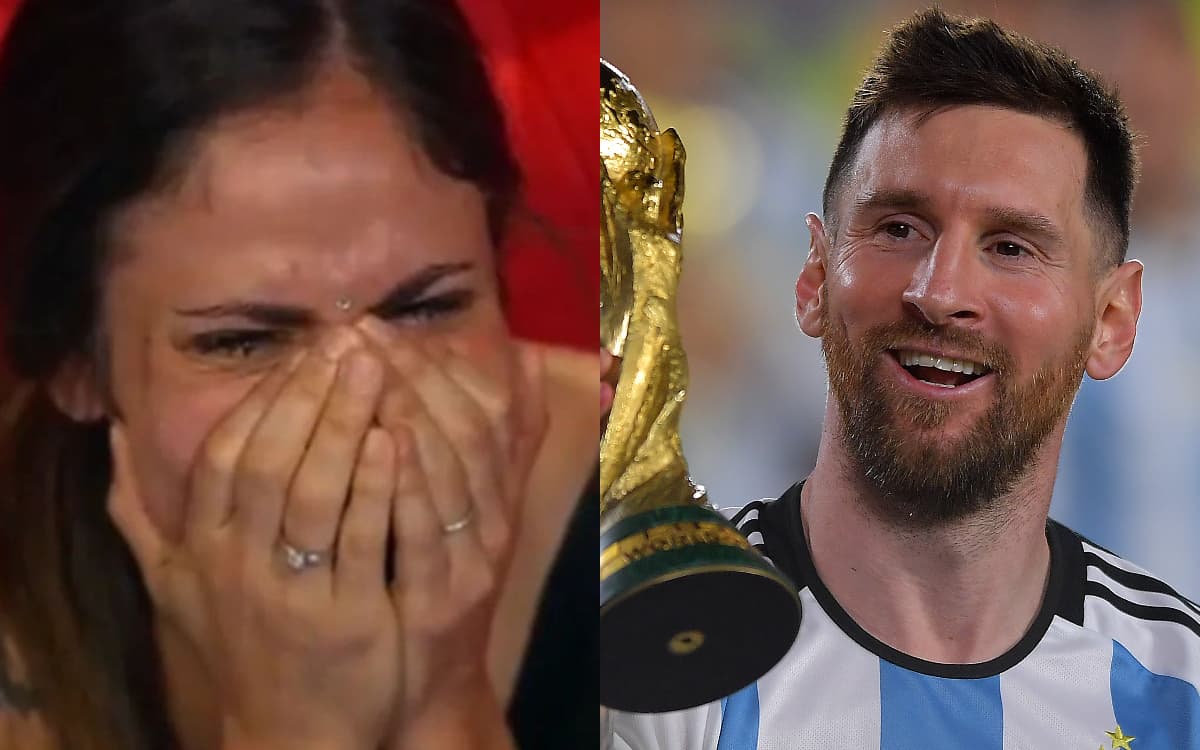 Aficionados conmueven a Messi hasta las lágrimas y redes enloquecen