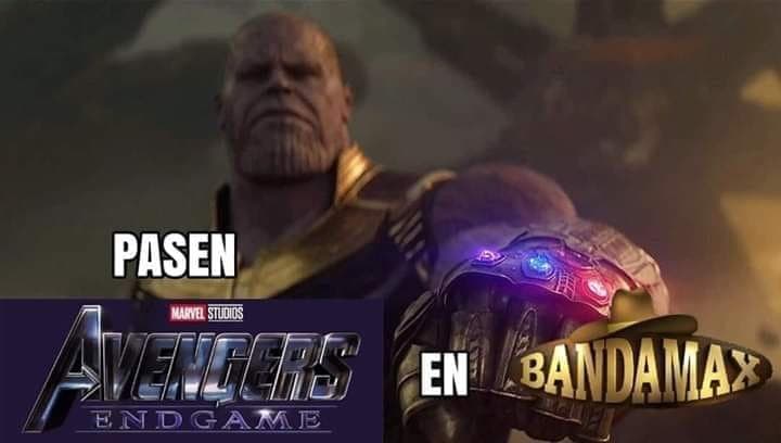 ¿Avengers en Bandamax? Thanos va a necesitar todas las gemas del infinito para quitarle espacio a La Arrolladora. Esa batalla la tiene perdida, lástima.