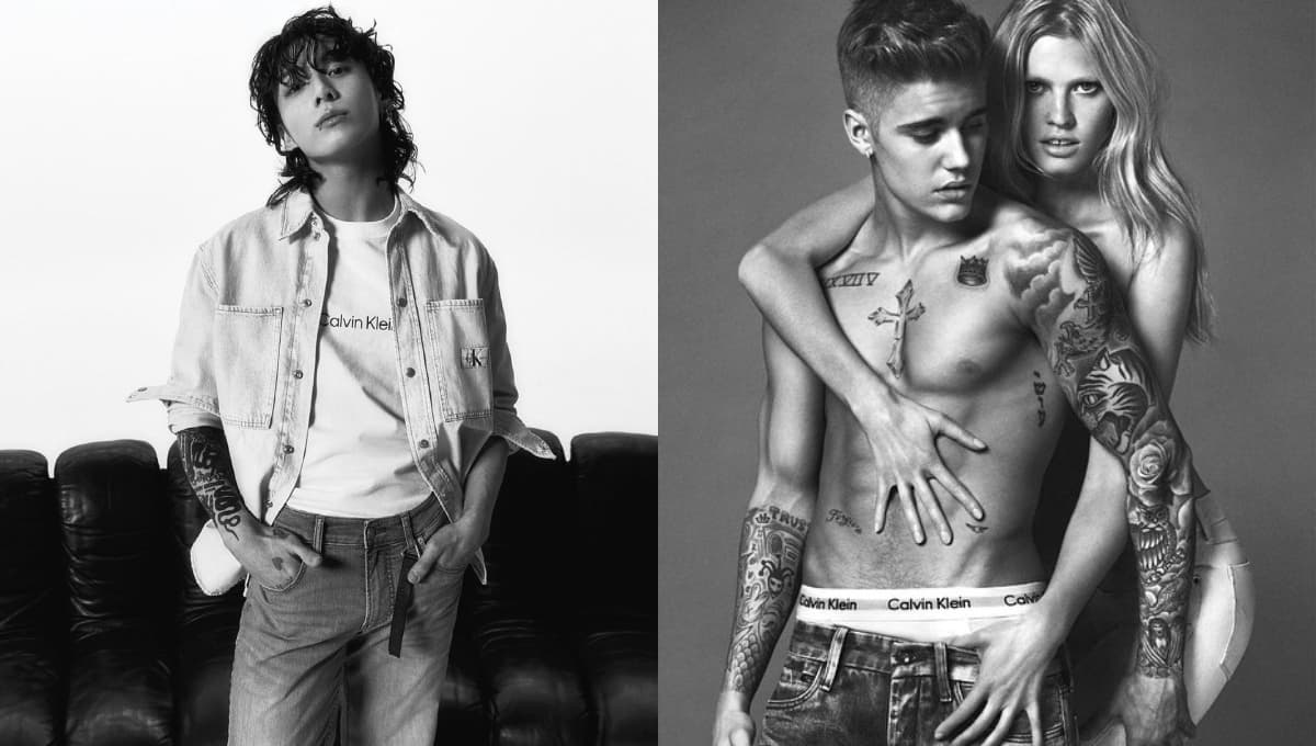 Jungkook, Justin Bieber y otros artistas que han colaborado con Calvin Klein