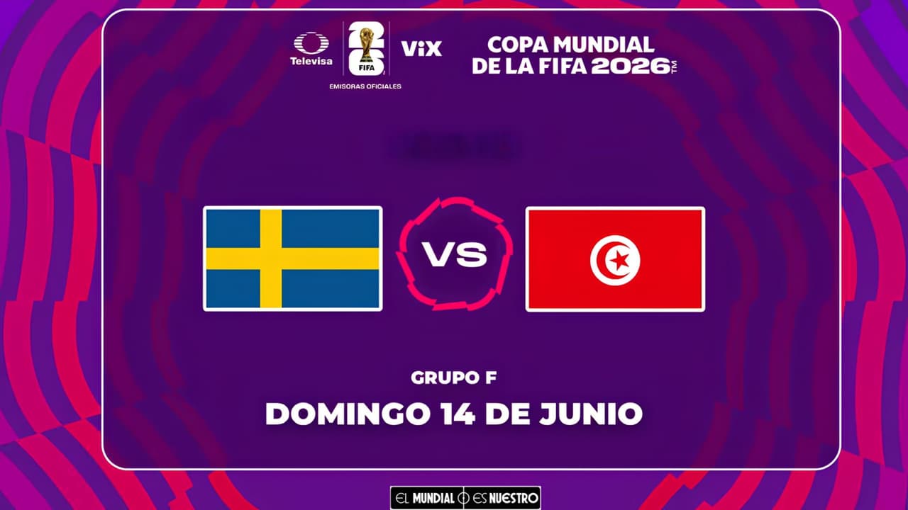 Suecia vs. Túnez: Velo aquí EN VIVO