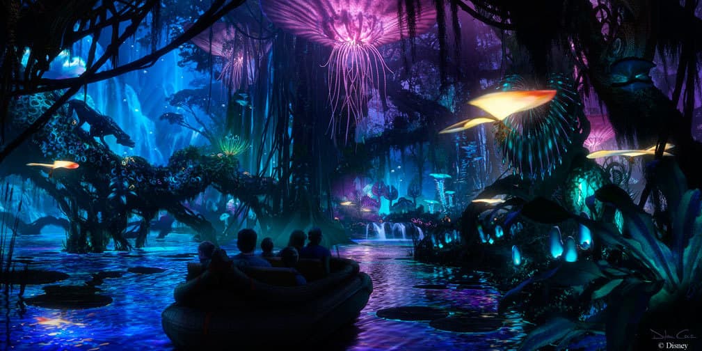 Primer vistazo a Pandora, la nueva atracción de Avatar