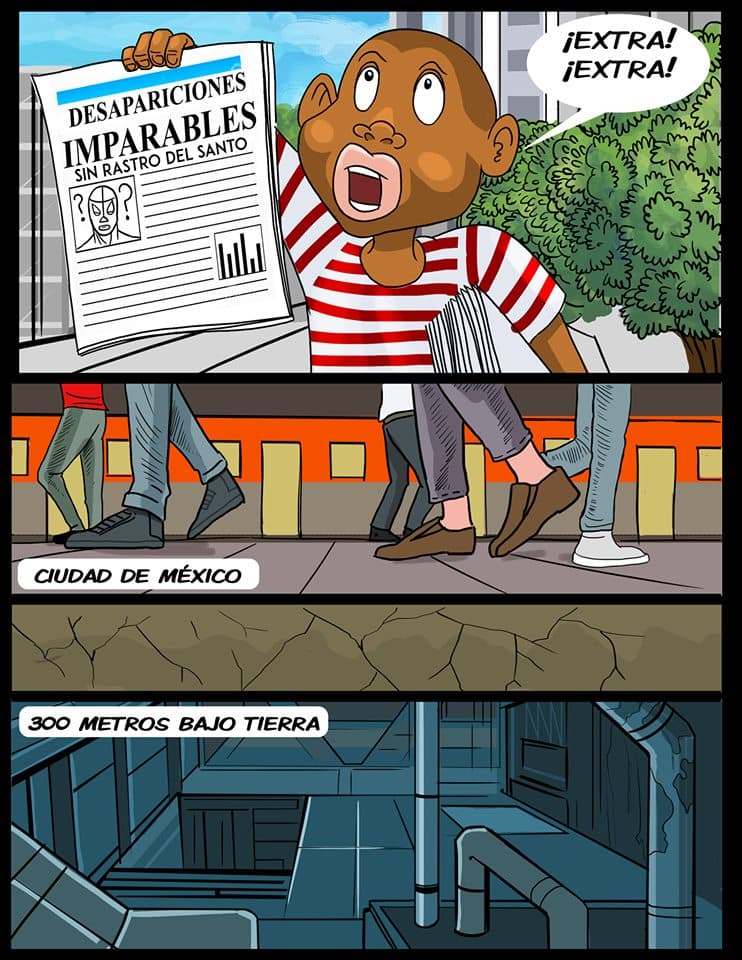 No podía faltar Memín Pinguín en un homenaje al cómic mexicano.