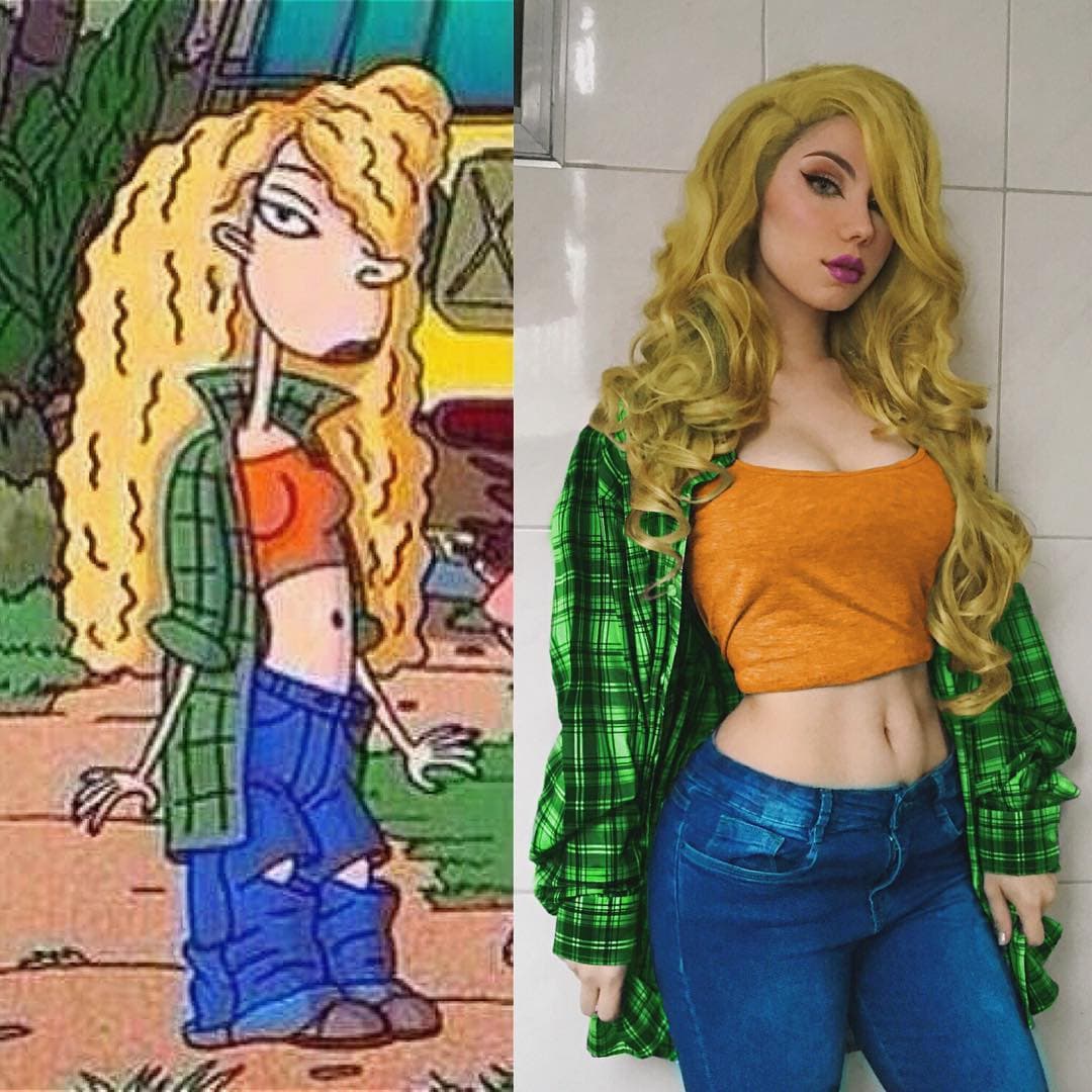 ¿Recuerdas a The Wild Thornberrys? Pues de esa caricatura Fe hizo a Debbie.