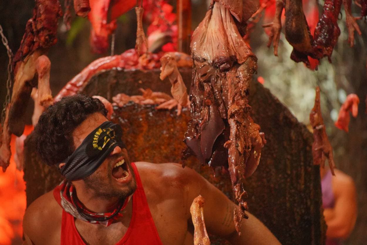 Christian pasó por el último reto de Inframundo en Reto 4 Elementos 2022.