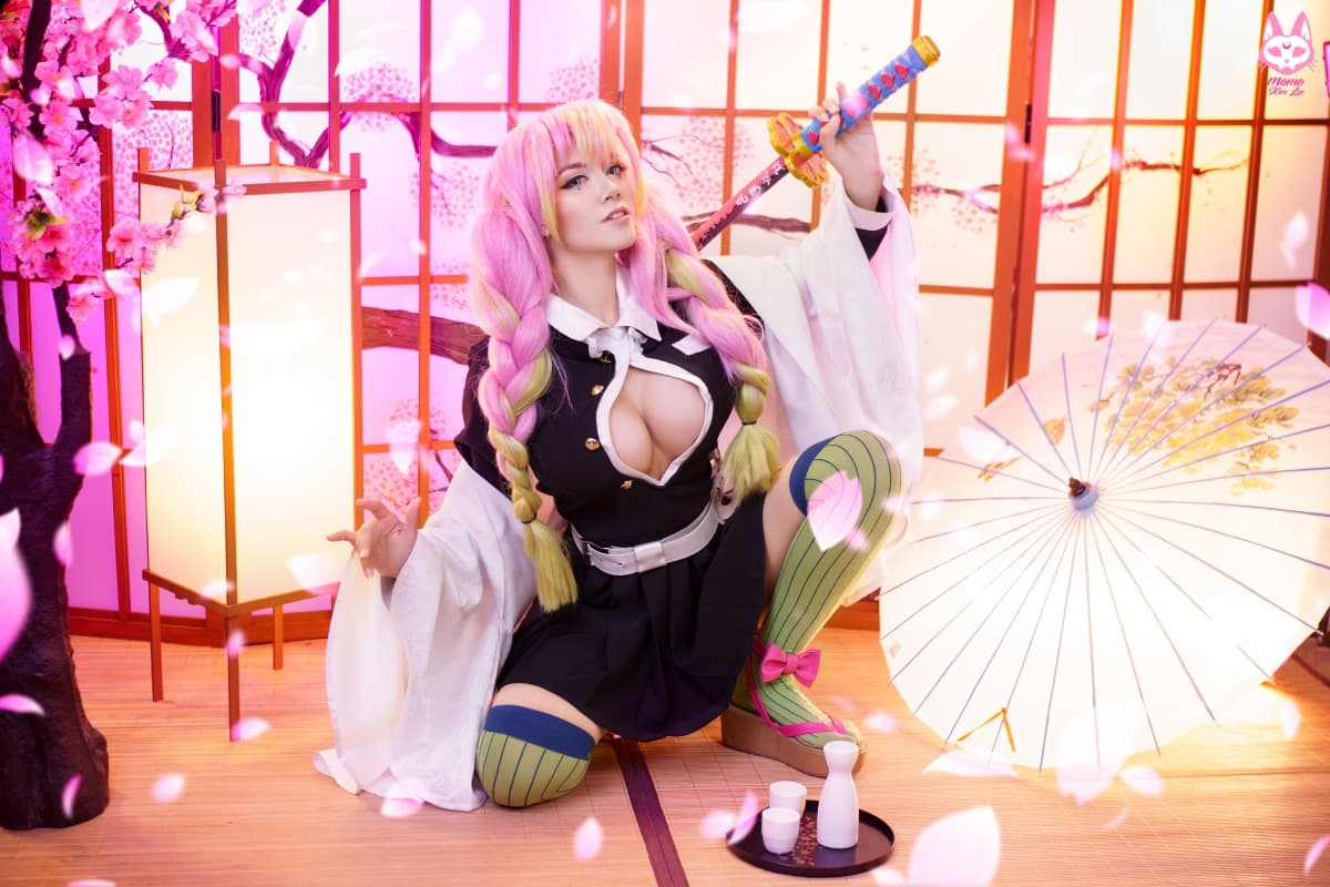 Una de las últimas sesiones de esta chilanga de 25 años fue como Mitsuri Kanroji de Kimetsu no Yaiba.