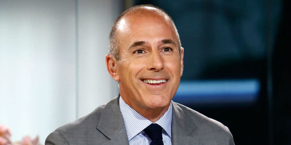 6. Matt Lauer: Nadie soporta al conductor del Today Show por haber despedido a su compañera de televisión.