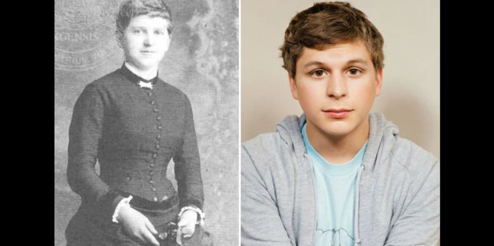7. Michael Cera: El actor nos recuerda a Klara, la madre de Adolf Hitler, quien murió en 1907 en Linz.