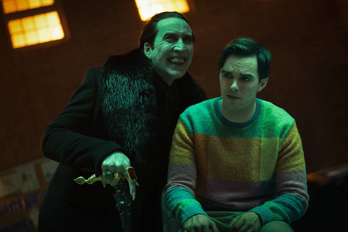 Nicolas Cage
<b> </b>encarnará a Drácula, mientras que Nicholas Hoult será Renfield en 'Renfield: Asistente de vampiro'.