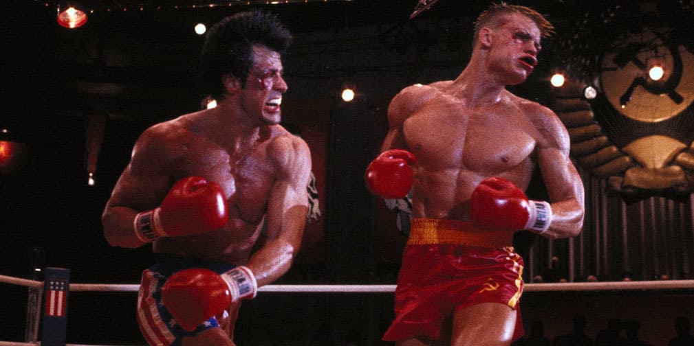 Sylverster Stallone fotos inéditas de Rocky IV